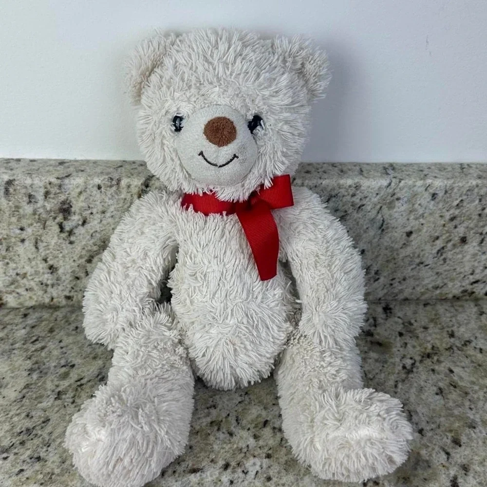 Hallmark Christmas Bear Stuffy Adorable Plush with Scarf